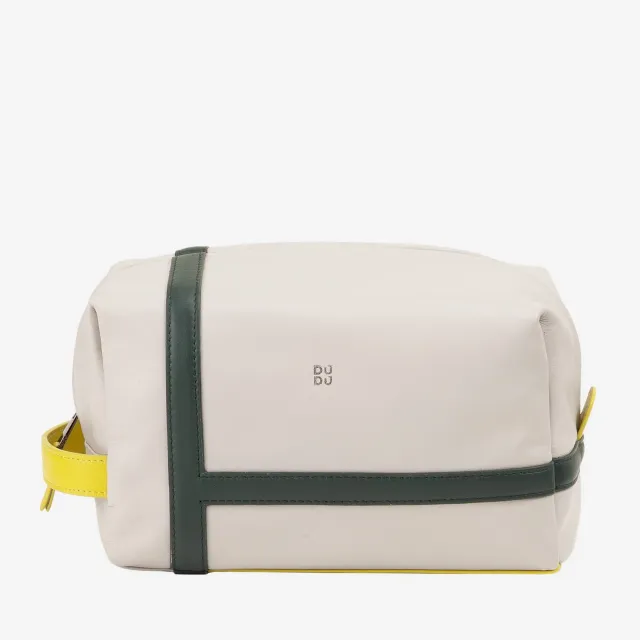 DuDubags Lampedusa toalettmappe Pearl i skinn