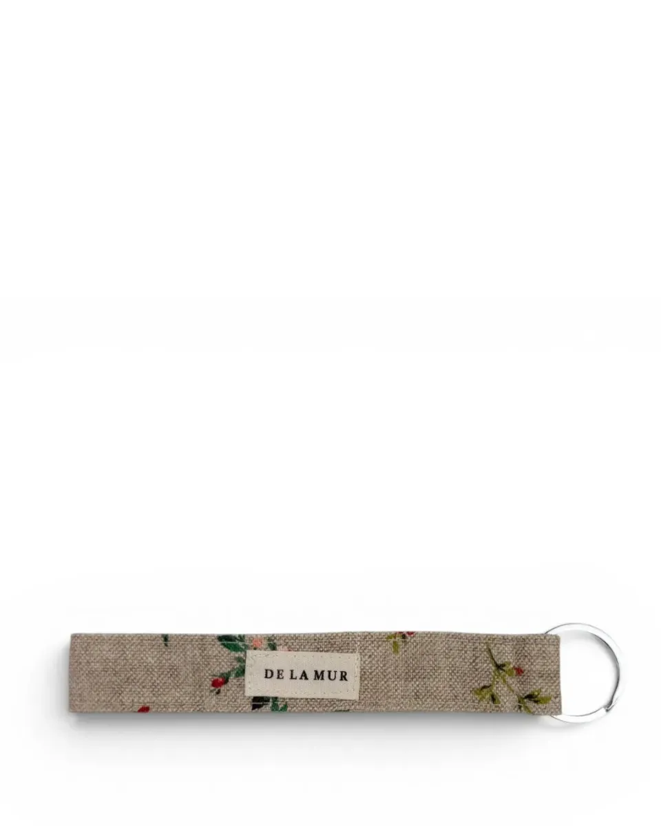 De La Mur Lua nøkkelring 10 cm oransje blomster