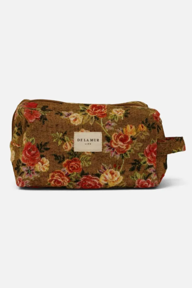 De La Mur Esme toalettmappe medium blomstret