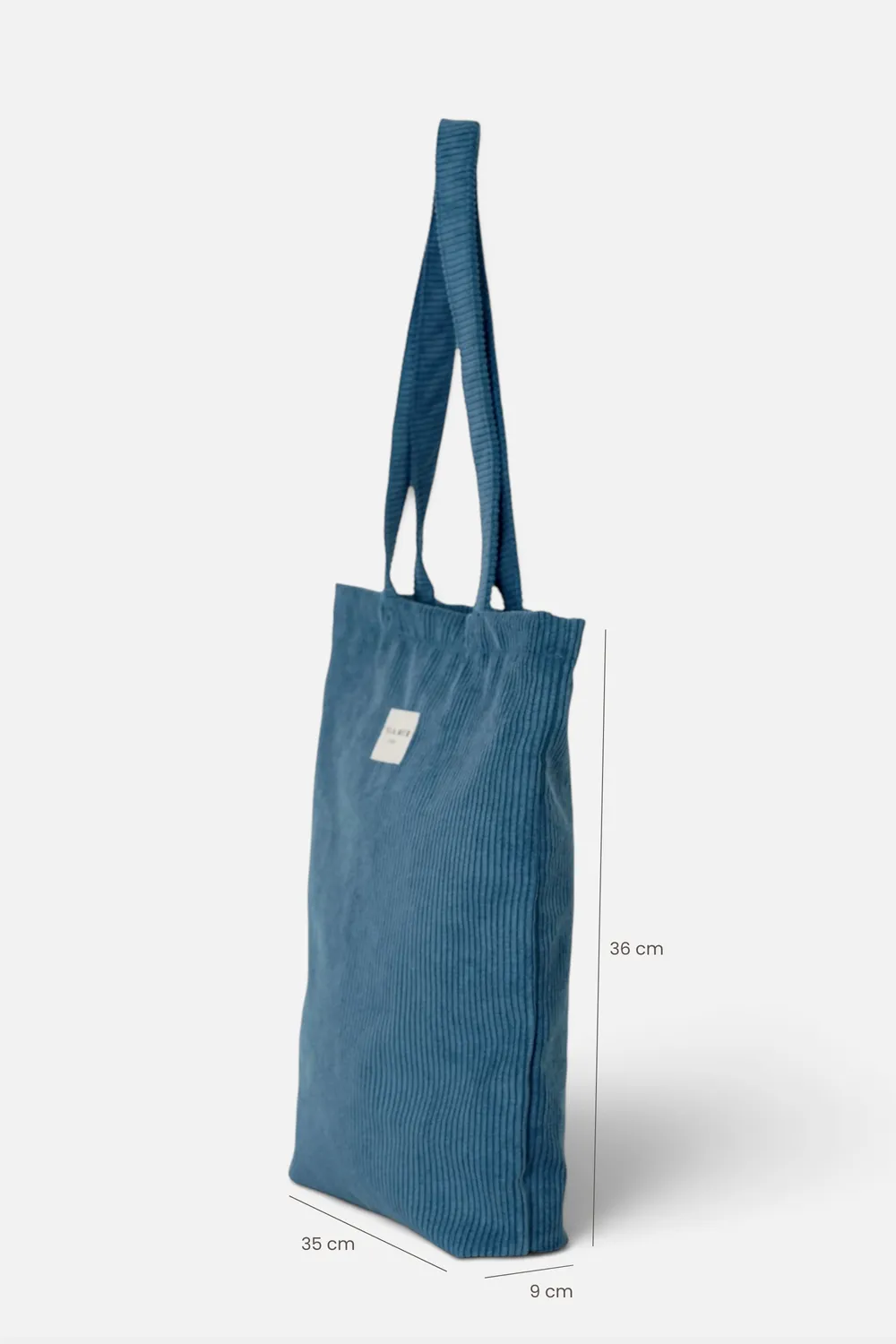 De La Mur Navy totebag 35x36 blå
