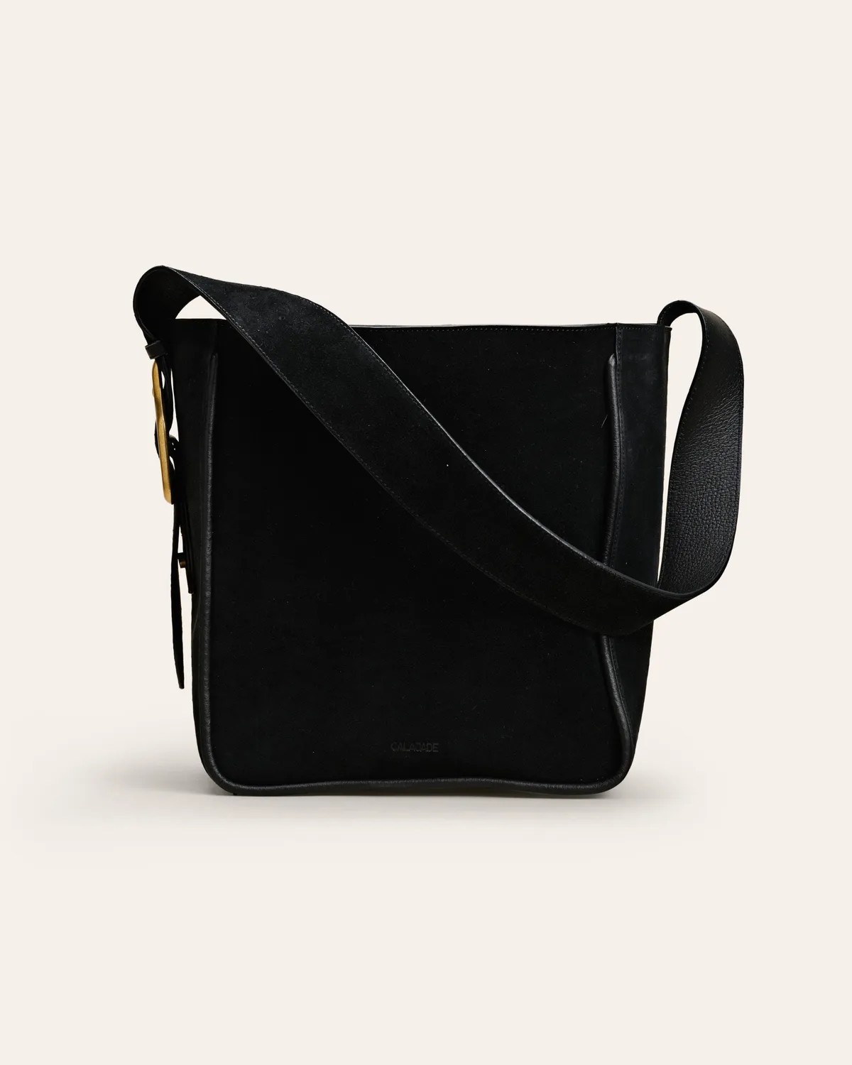 Calajade Masago tote svart semsket gull 14" laptop