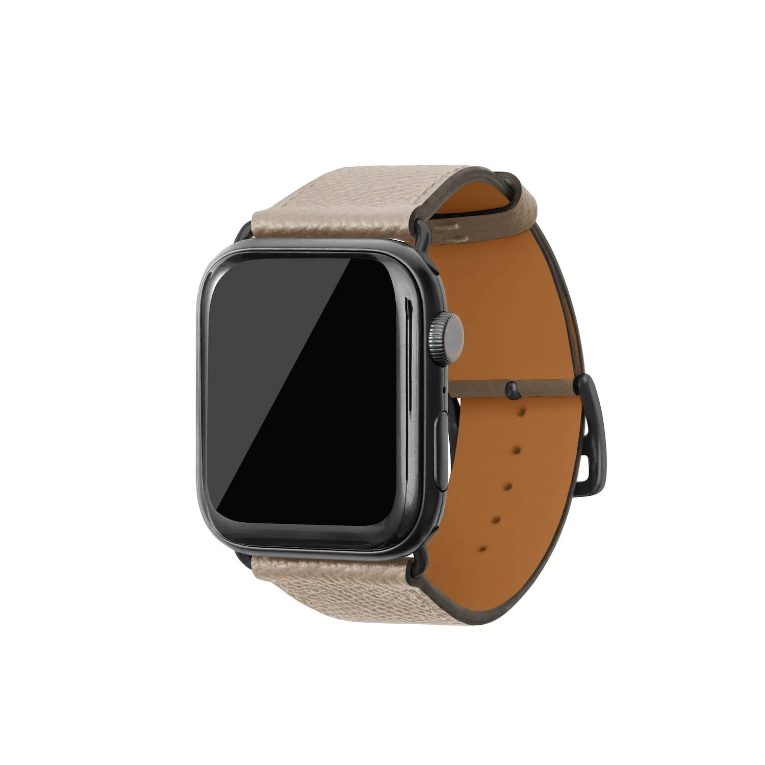 Bonaventura Nobile Apple Watch-reim Svart 44 mm