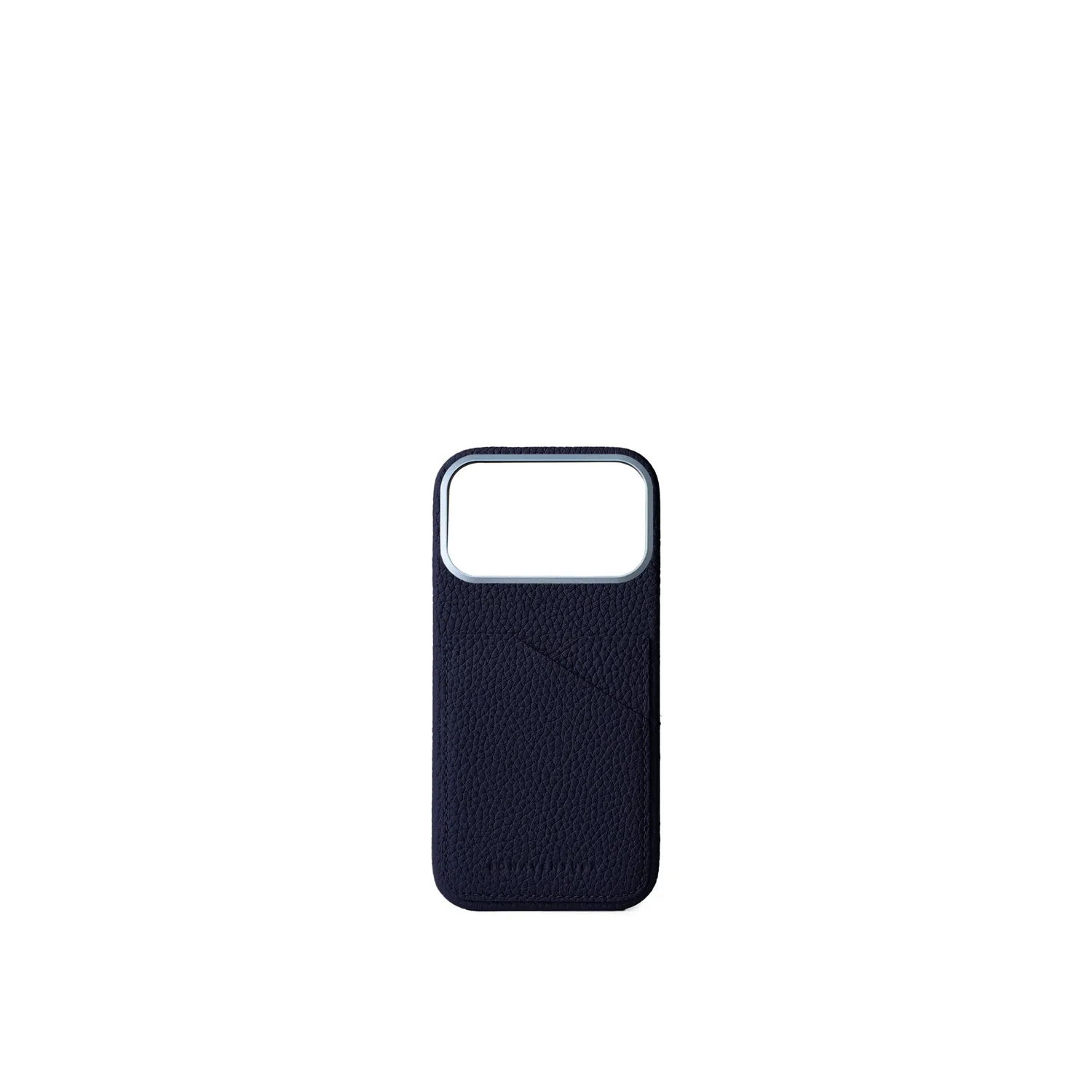 Bonaventura iPhone 17 Pro Max deksel krympeskinn svart
