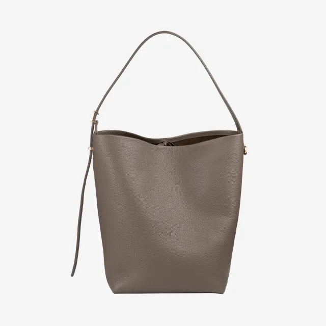 DuDubags Brera skulderveske taupe nappaskinn