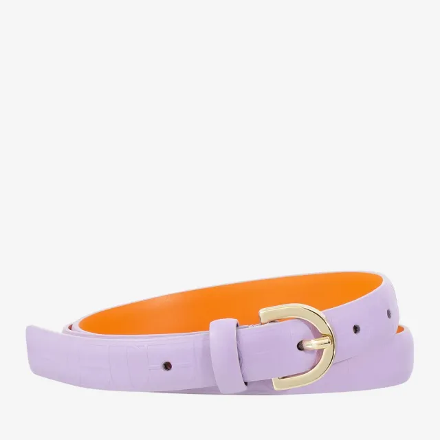 DuDubags Giglio belte provence lilla skinn 80 dame
