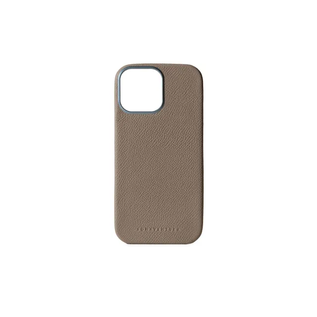 Bonaventura Nobile iPhone 16 Pro Max bakdeksel Etoupe skinn