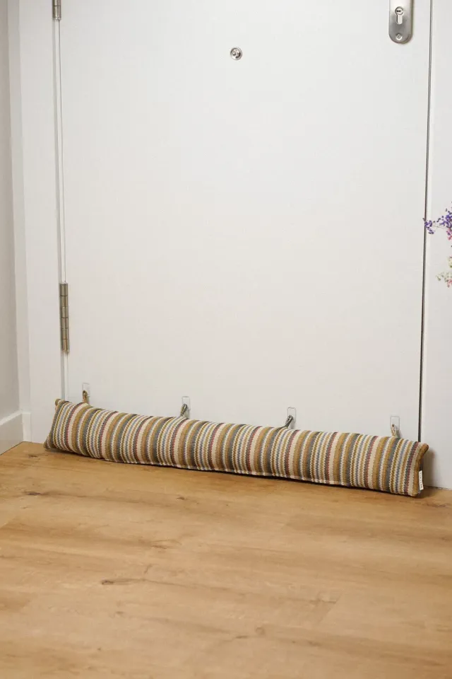 De La Mur Miza trekkstopper 86x13x6 cm farget jakard