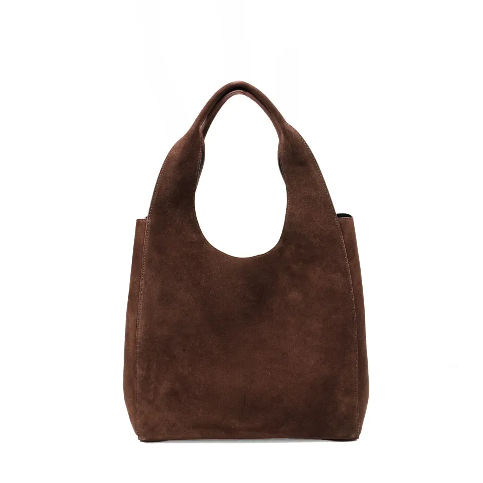 Latalia Salerno XL shopper chocolate mocka