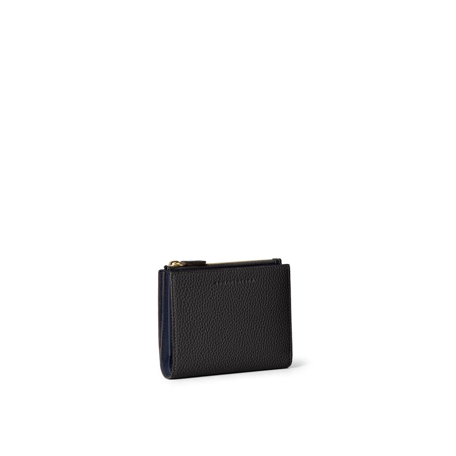 Bonaventura Bi-fold Slim lommebok Etoupe krympeskinn