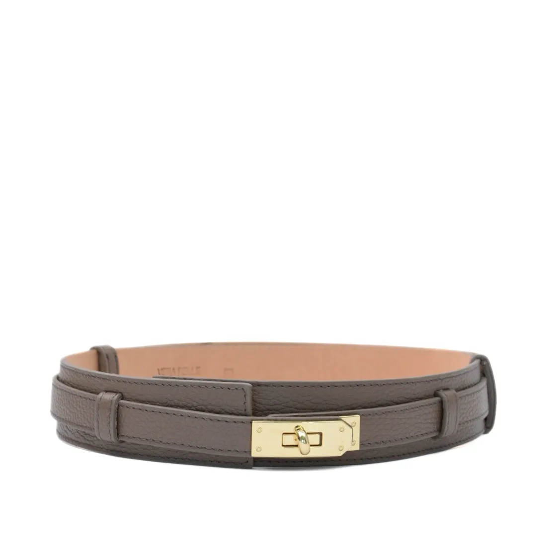 Latalia Maxi skinnbelte med vrilås 4 cm