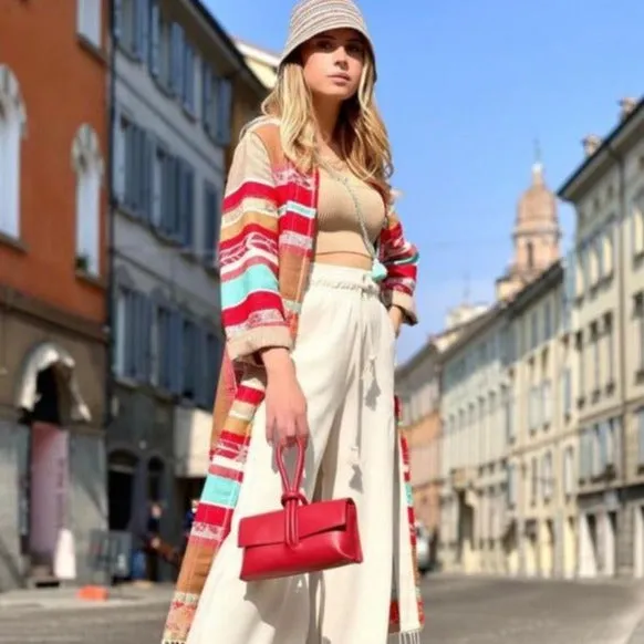 Latalia Barletta clutch skinnveske rød
