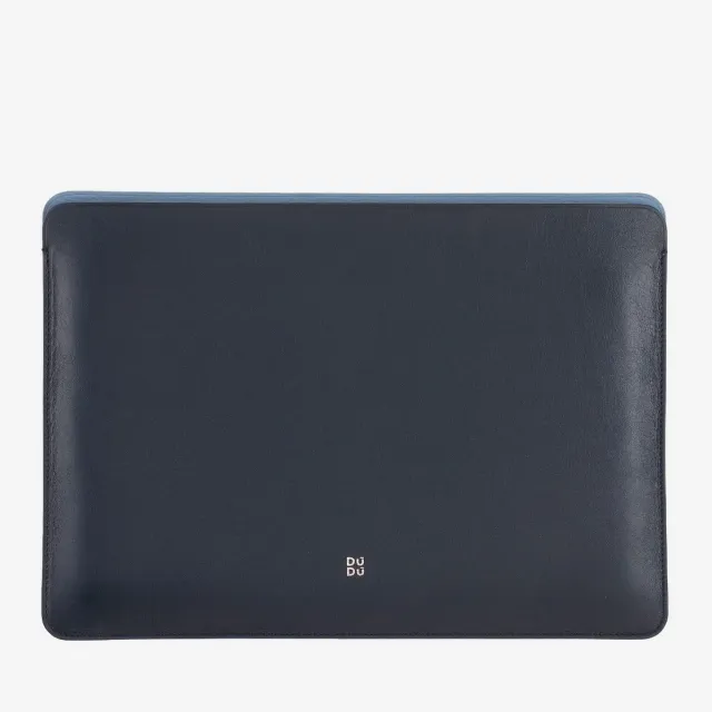 DuDubags Lanai laptopmappe kalveskinn