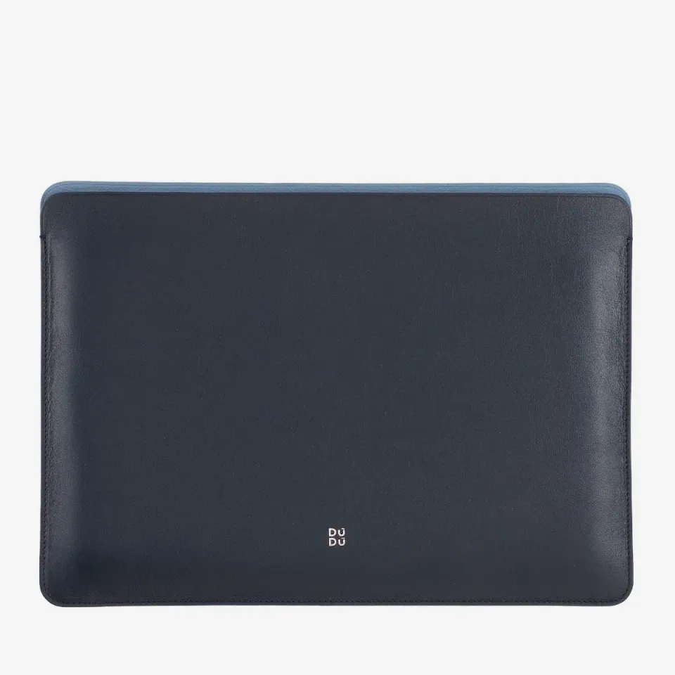 DuDubags Lanai laptopmappe kalveskinn