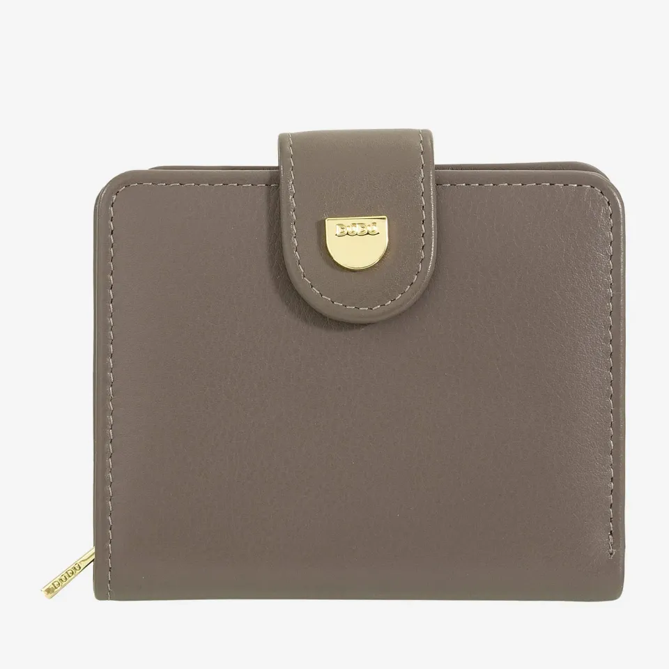 DuDubags Arbe lommebok skinn taupe