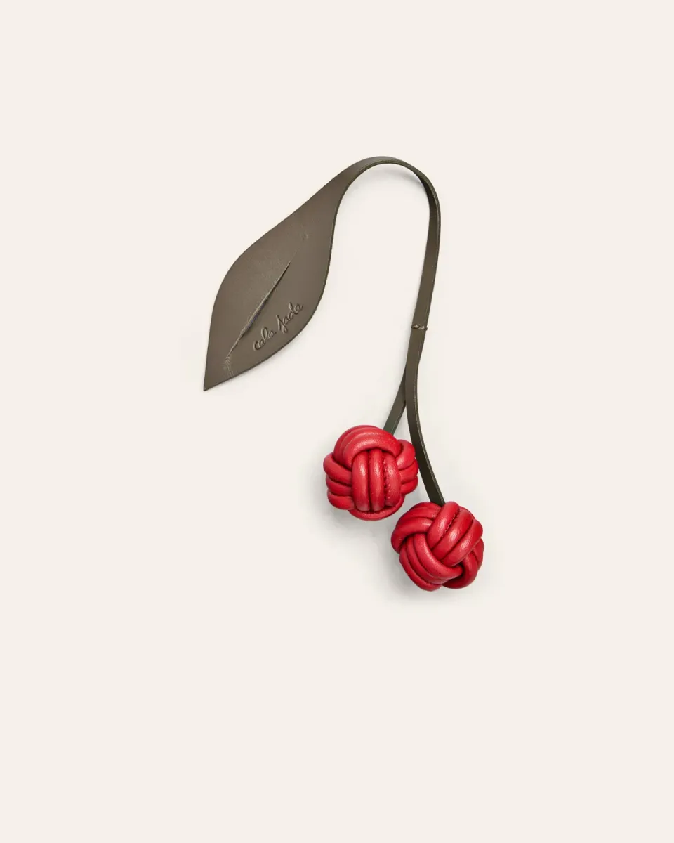 Cala Jade Sailor Cherry charm Kombu Green Cuba Red