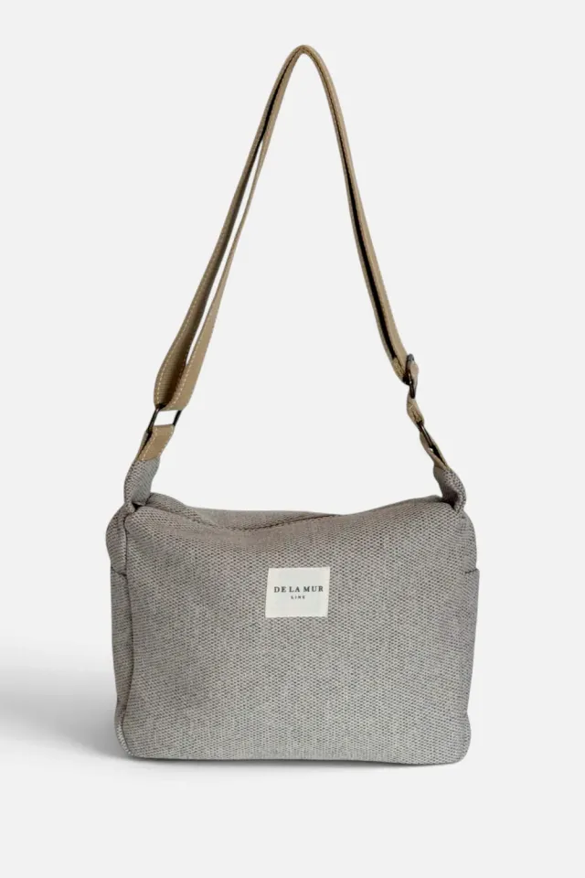 De La Mur Sydney skulderveske beige 30x26 cm