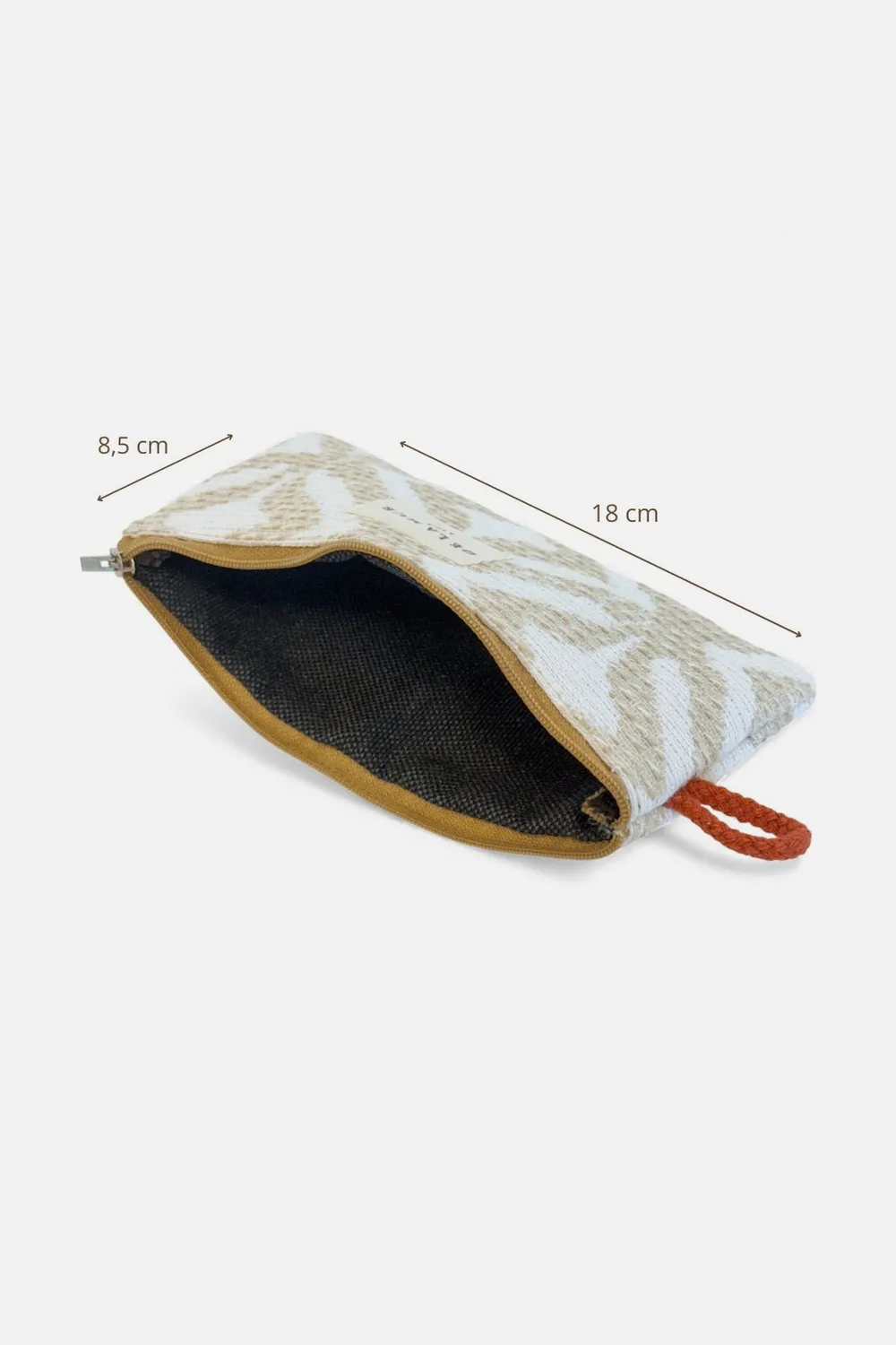 De La Mur Campo brilleetui 18 cm beige