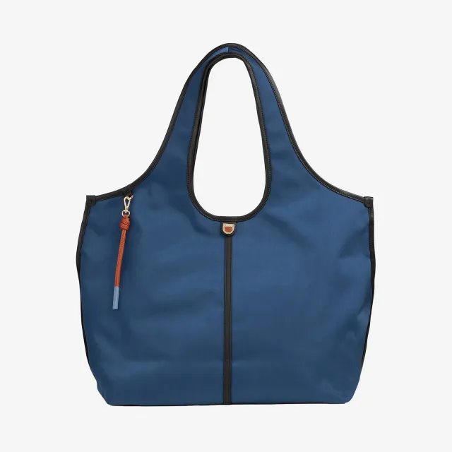 DuDubags Sally håndveske nylon blå lett romslig
