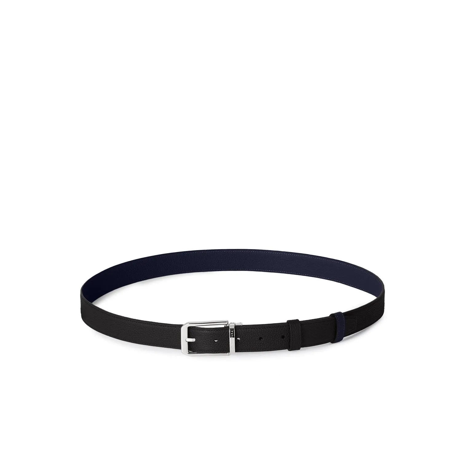 Bonaventura vendbart belte 30 mm svart etoupe