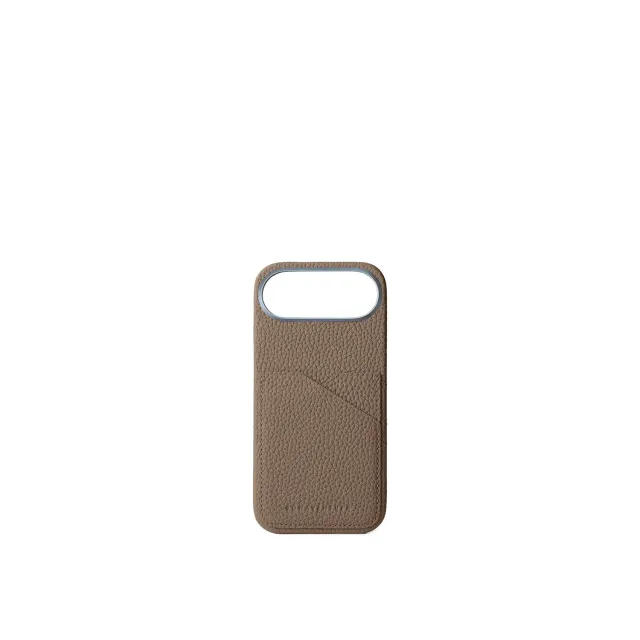 Bonaventura iPhone 17 Air bakdeksel krympeskinn Svart
