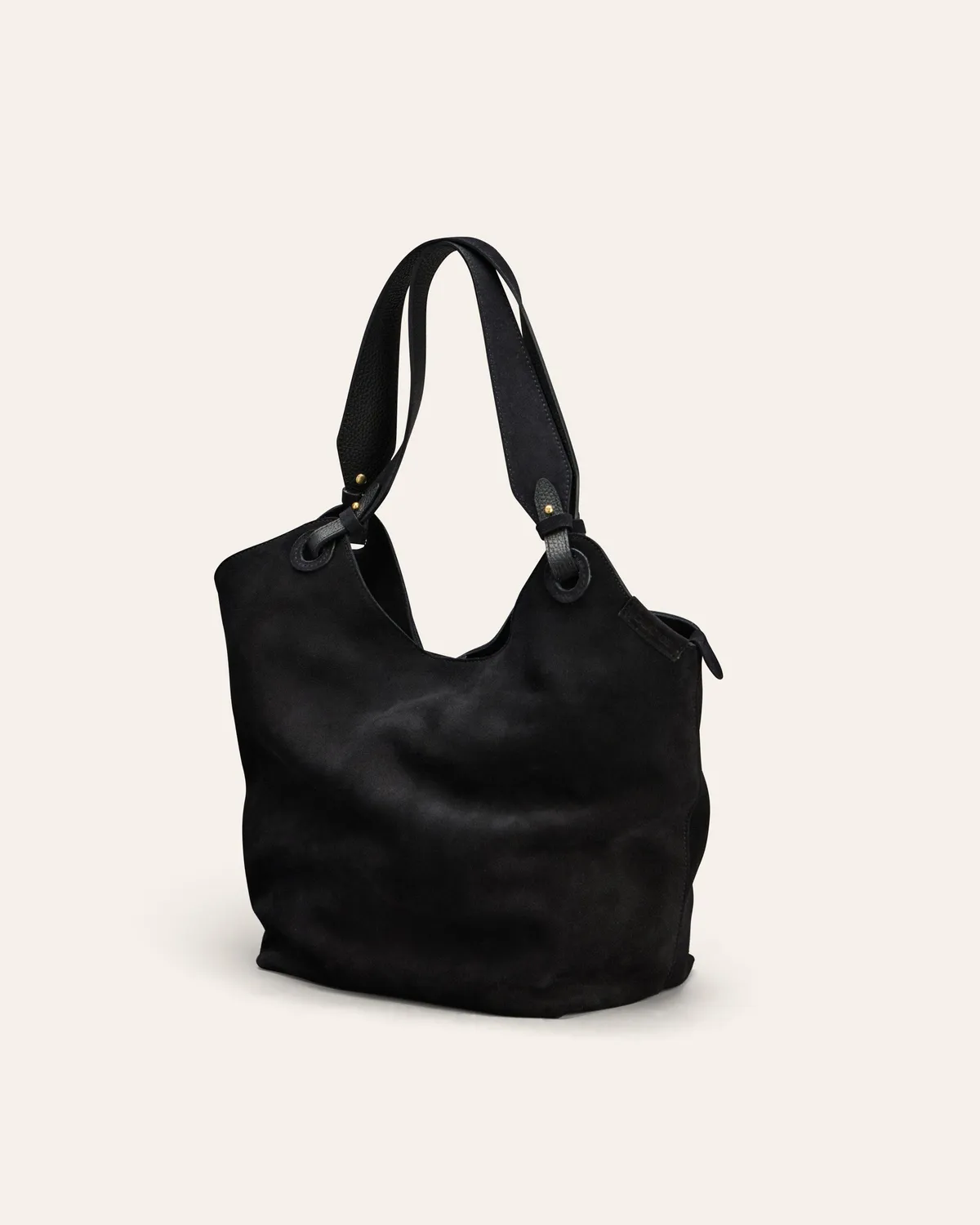 Cala Jade Soho skulderveske svart semsket laptop