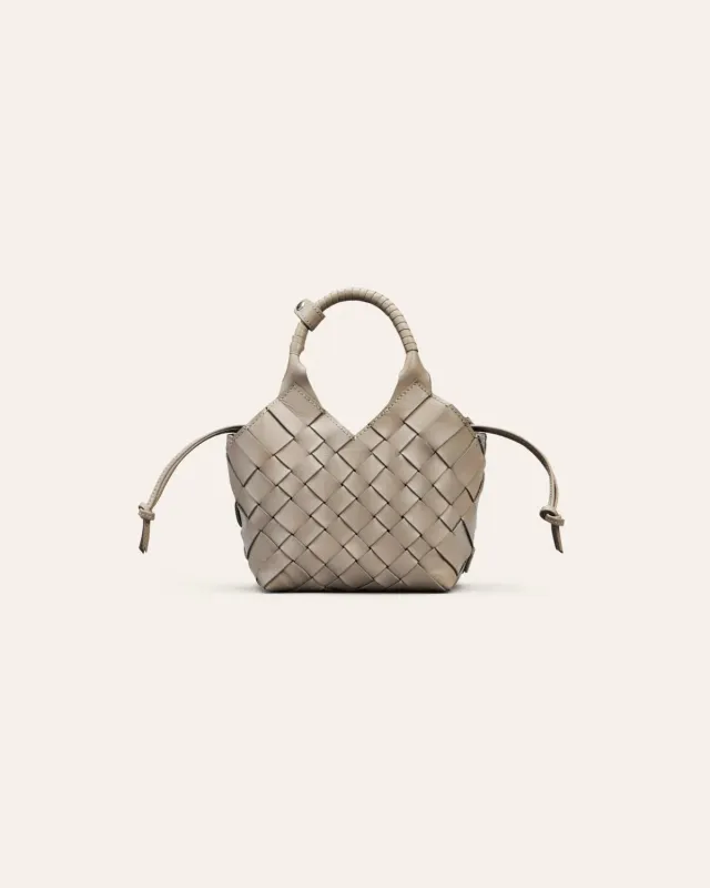 Cala Jade Misu Mini crossbody veske Putty gråbeige