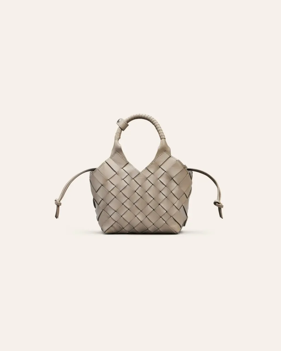 Cala Jade Misu Mini crossbody veske Putty gråbeige