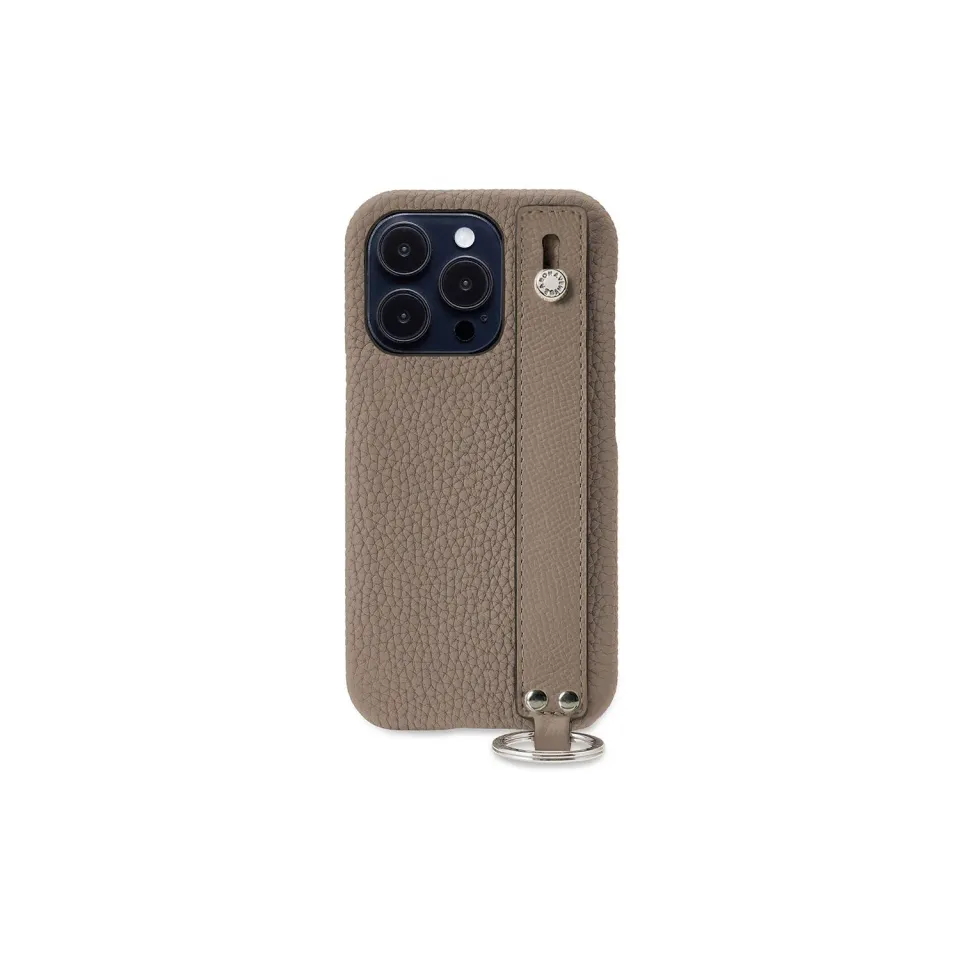 Bonaventura iPhone 14 Pro deksel håndtak greige