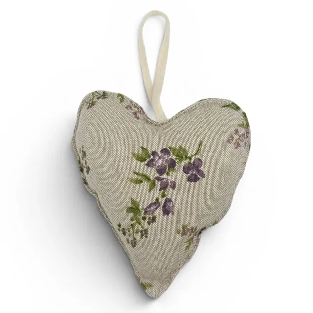 De La Mur Corazón pyntehjerte 13x12 cm lilla