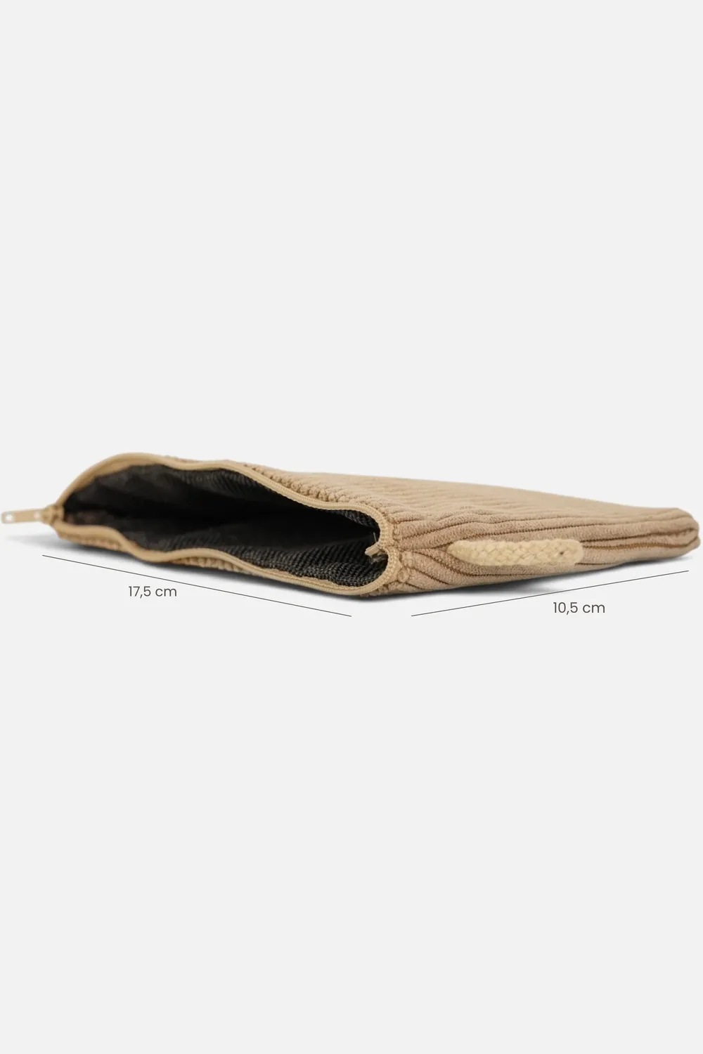 De La Mur Toast mini toalettmappe beige bomull