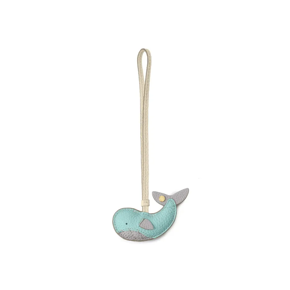 Bonaventura Animal Charm hval skinn Mare Blue Ivory