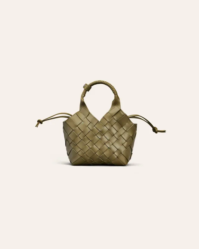 Calajade Misu Mini Herb Green crossbody grønn