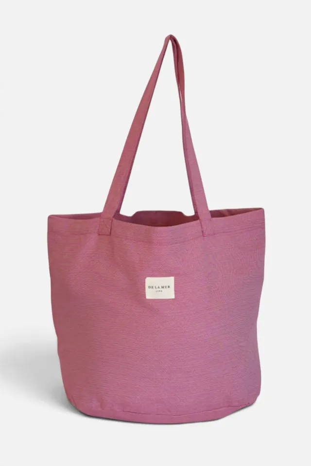 De La Mur Fam Grande shopper stor rosa