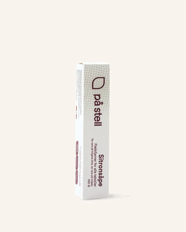 Cala Jade sitronsåpe stick lærpleie vegan