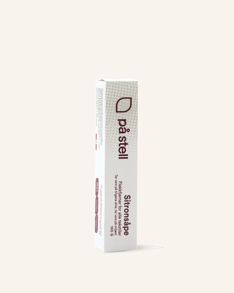 Cala Jade sitronsåpe stick lærpleie vegan