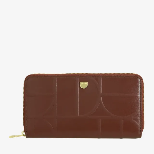 DuDubags Mauritius lommebok nude glidelås RFID
