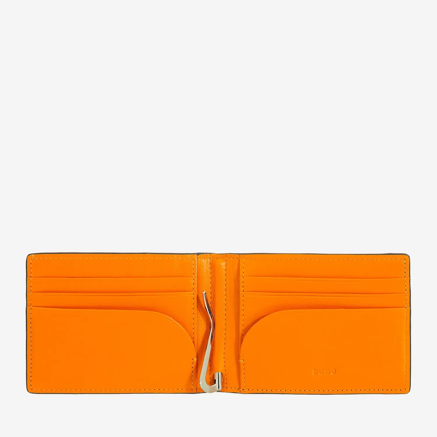 DuDubags Lipari lommebok pengeklips black bright yellow