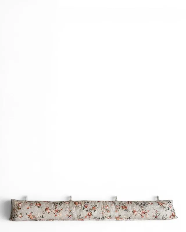 De La Mur Liber trekkstopper blomstret beige 90 cm