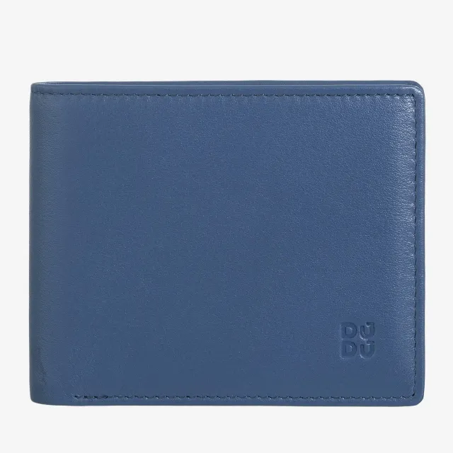 DuDubags Azzorre lommebok herre denimblå RFID