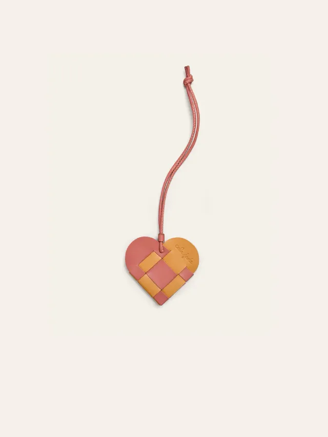 Cala Jade Misu Heart veskecharm henna kuskinn