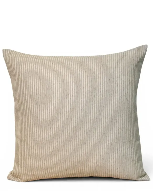 De La Mur Japon putetrekk beige stripet