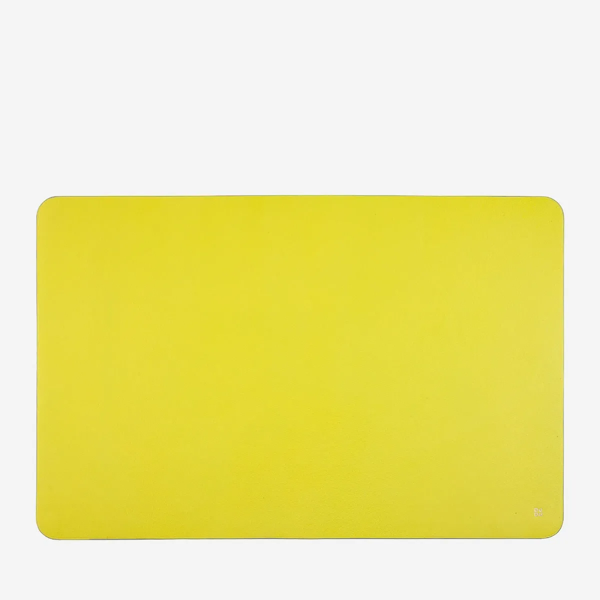 DuDubags Kauai skrivematte lime kalveskinn