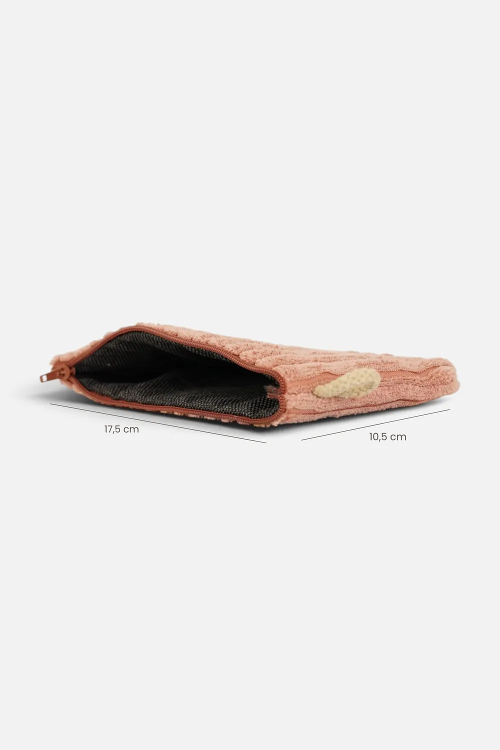 De La Mur Crepe mini sminkepung 17,5 cm rosa