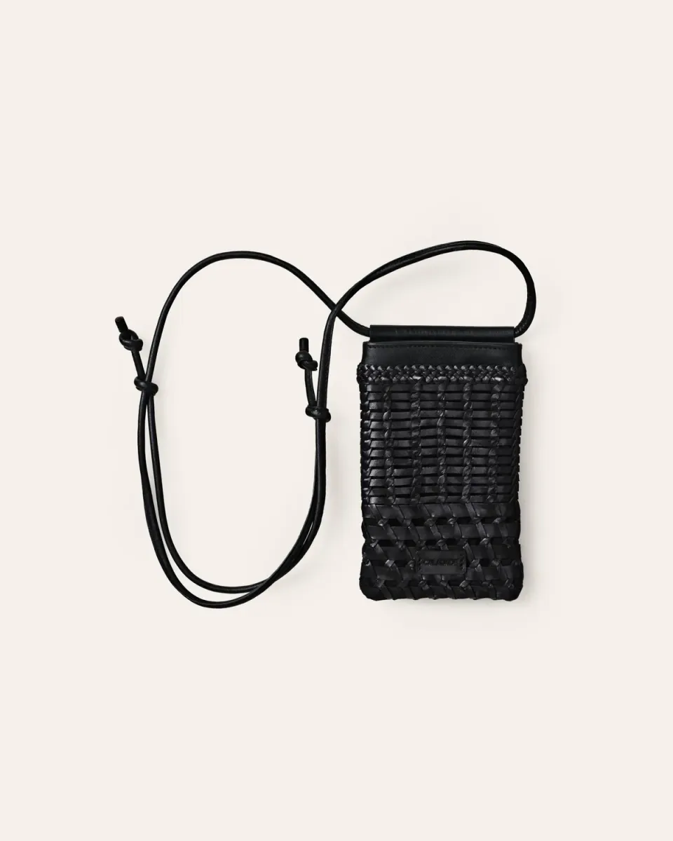 Cala Jade Mia crossbodyveske Black Twill flett