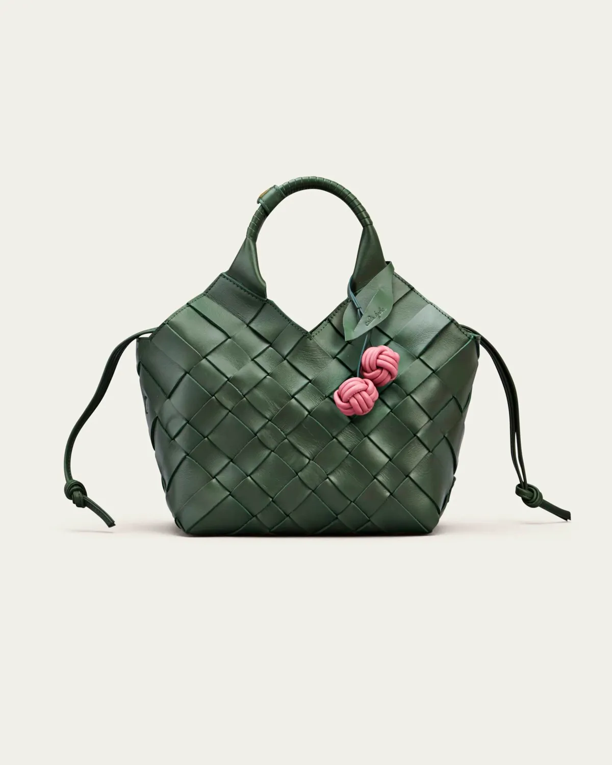 Cala Jade Sailor Cherry veskeanheng grønn rosa