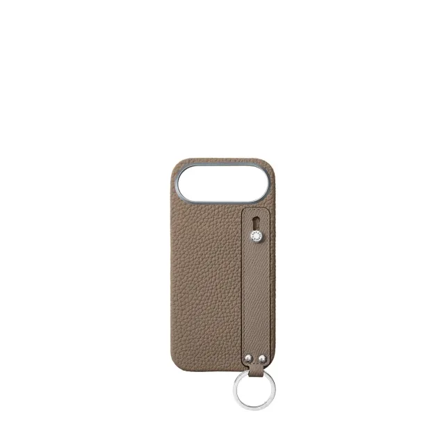 Bonaventura iPhone 17 Air bakdeksel Etoupe krympeskinn
