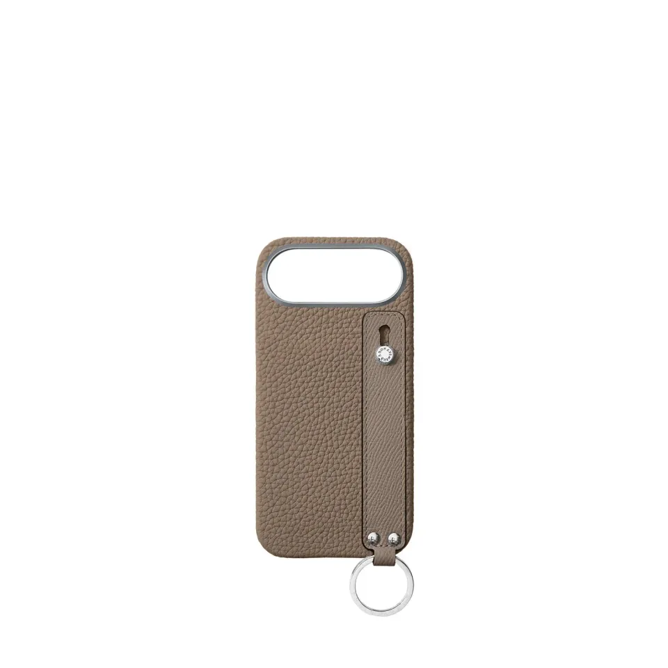 Bonaventura iPhone 17 Air bakdeksel Etoupe krympeskinn