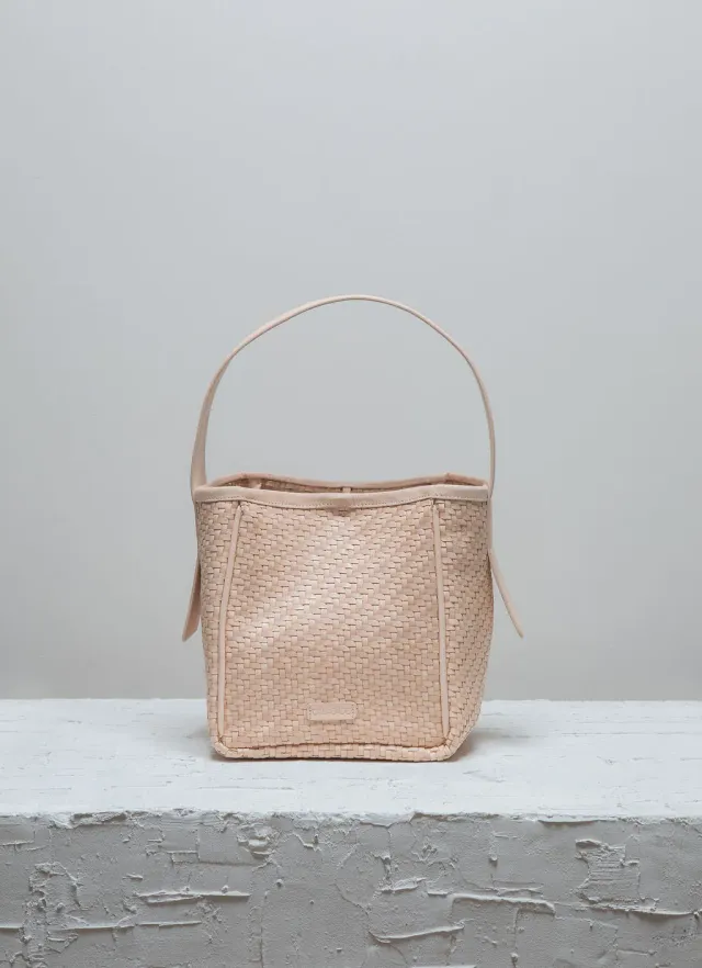Calajade Iwa Mini skulderveske naturale skinn