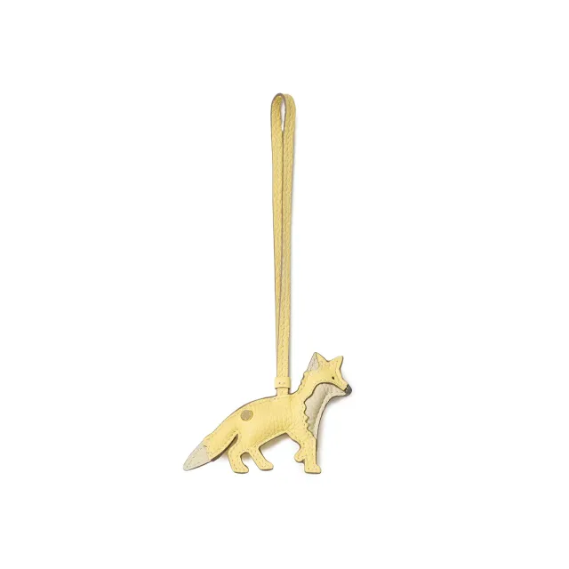 Bonaventura Animal Charm Fox charm gul elfenben