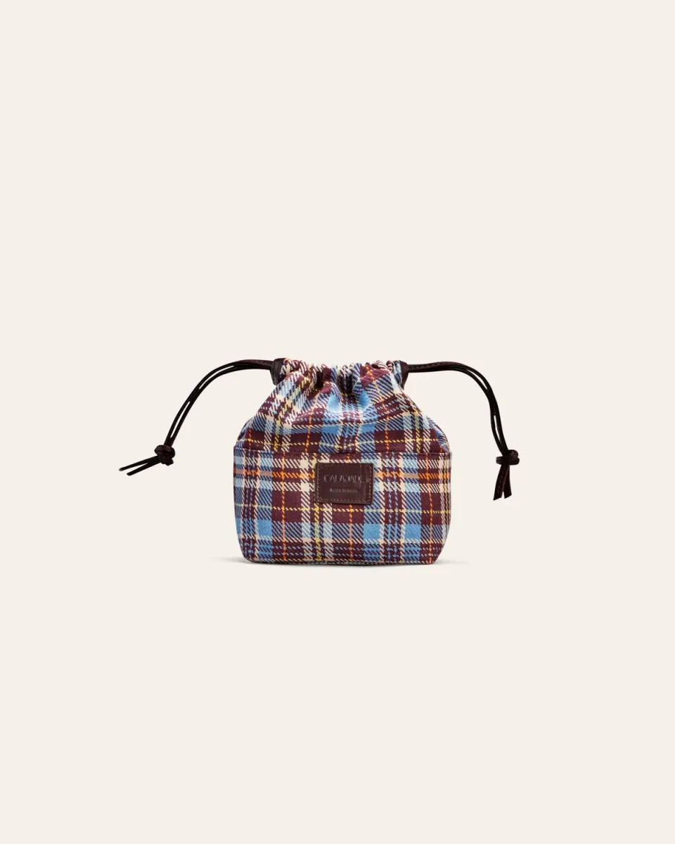 Calajade Misu Mini innerbag Pille Tartan bomull